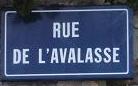 Rue de l'Avalasse